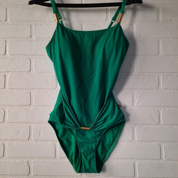 La Vie En Rose Other - 🍀Multiple Looks La Vie En Rose Aqua One Piece Swimsuit